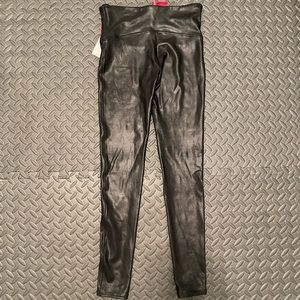 Spanx faux leather leggings